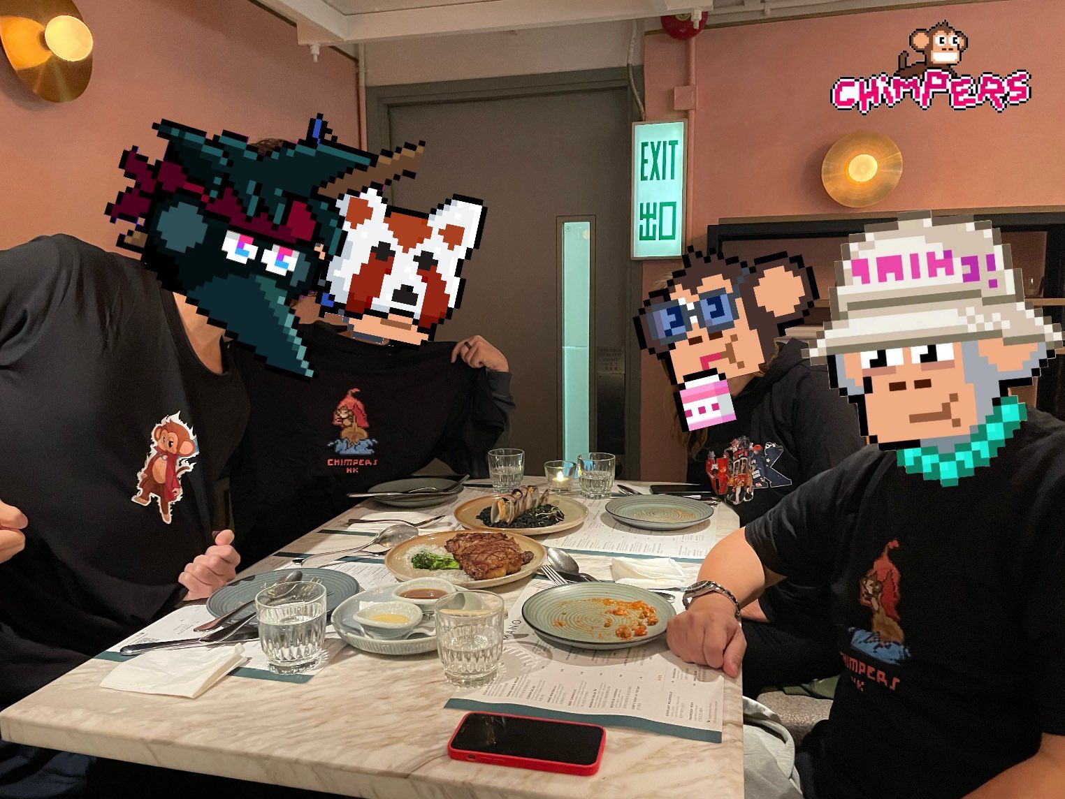 Chimpers meetup in Hong Kong